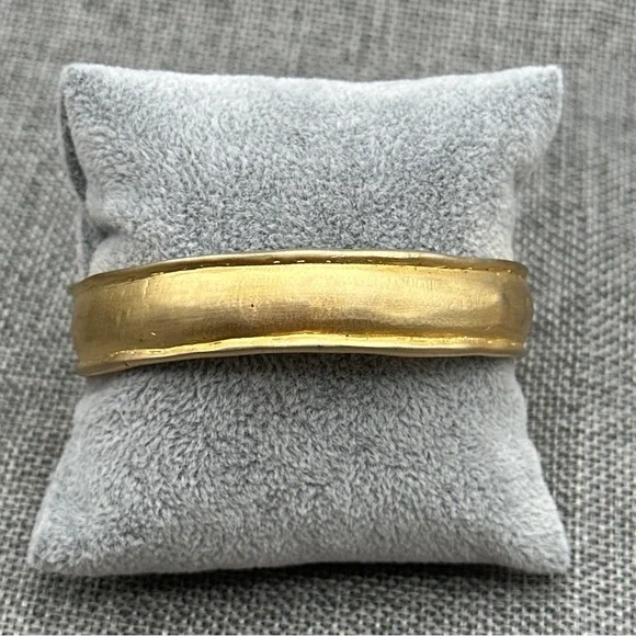 Vintage amazing leslie block bracelet gold tone #96 - Picture 4 of 7